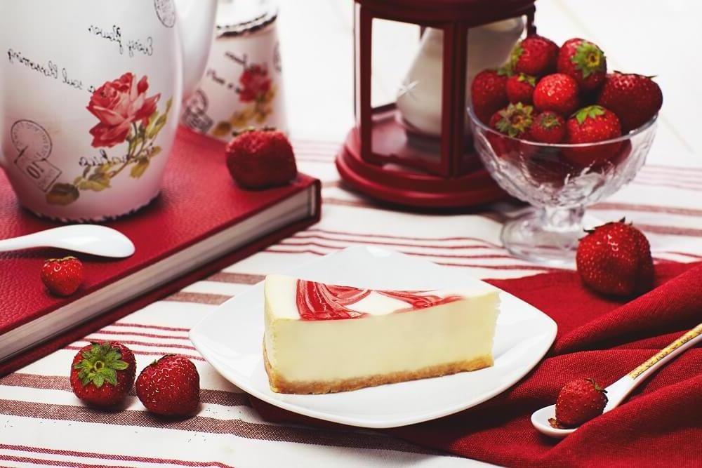 Strawberry "New York" Cheesecake